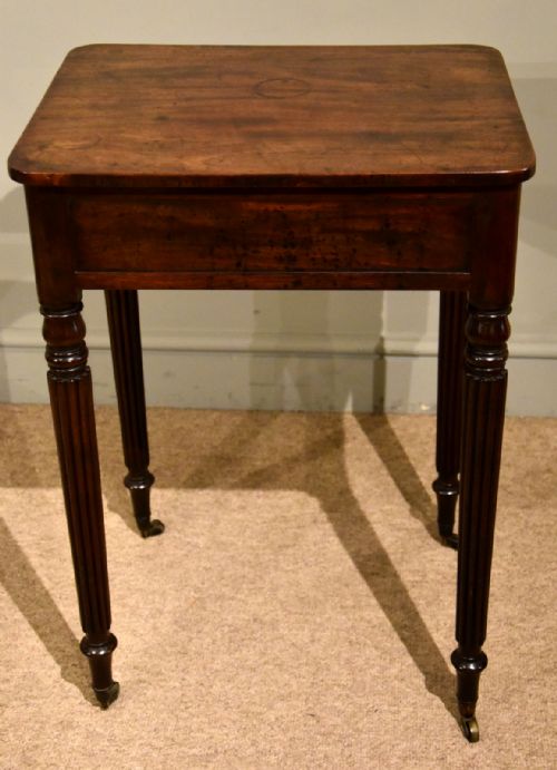 REGENCY PERIOD GILLOW WORK LAMP TABLE - ADDITIONAL PHOTO 8