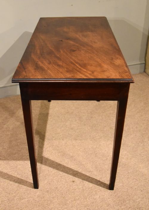 GEORGE III MAHOGANY SIDE DRESSING TABLE - ADDITIONAL PHOTO 5