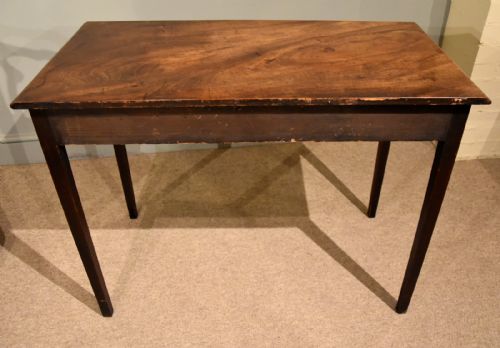 GEORGE III MAHOGANY SIDE DRESSING TABLE - ADDITIONAL PHOTO 6