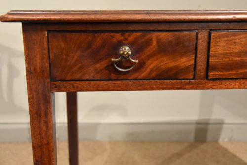 GEORGE III MAHOGANY SIDE DRESSING TABLE - ADDITIONAL PHOTO 8