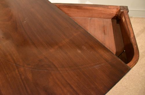 PAIR REGENCY TEA TABLES INLAID BOX AND EBONY - ADDITIONAL PHOTO 5