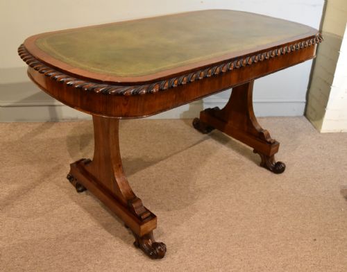 WILLIAM IV ROSEWOOD WRITING TABLE - ADDITIONAL PHOTO 6