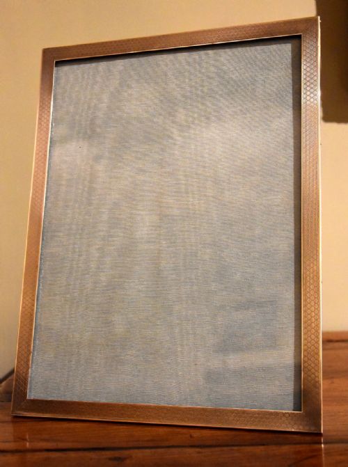 art deco silver frame e mander and son - CATEGORY: ANTIQUE SILVER - DATED 1930