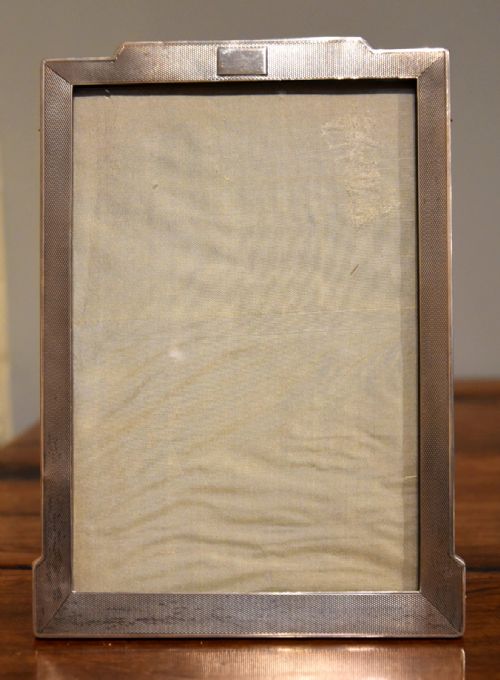 art deco silver frame william neale and son ltd - CATEGORY: ANTIQUE SILVER - DATED 1920