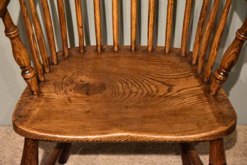 WINDSOR ASH ARMCHAIRS MATCHED PAIR - ADDITIONAL PHOTO 1