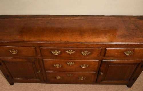 OAK DRESSER BASE 18TH CENTURY - ADDITIONAL PHOTO 5