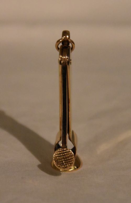 14CT GOLD CIGAR CUTTER - ADDITIONAL PHOTO 1