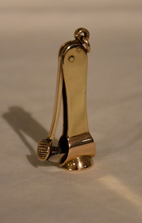 14CT GOLD CIGAR CUTTER - ADDITIONAL PHOTO 2