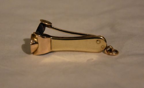 14CT GOLD CIGAR CUTTER - ADDITIONAL PHOTO 3