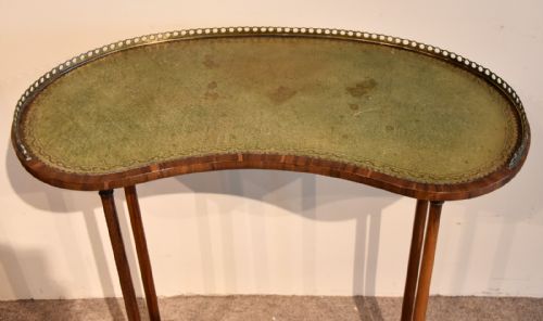 ROSEWOOD REGENCY KIDNEY SHAPED WRITING TABLE - ADDITIONAL PHOTO 1