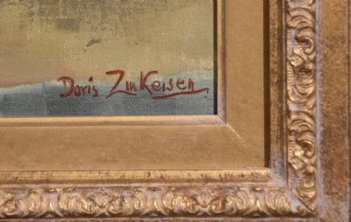 OIL PAINTING DORIS ZINKEISEN DICK TURPIN - ADDITIONAL PHOTO 4