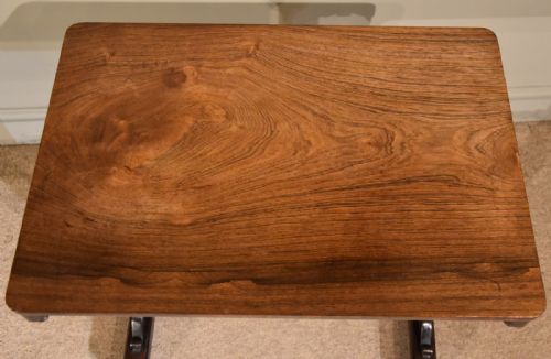 SMALL REGENCY ROSEWOOD OCCASIONAL SIDE TABLE - ADDITIONAL PHOTO 2