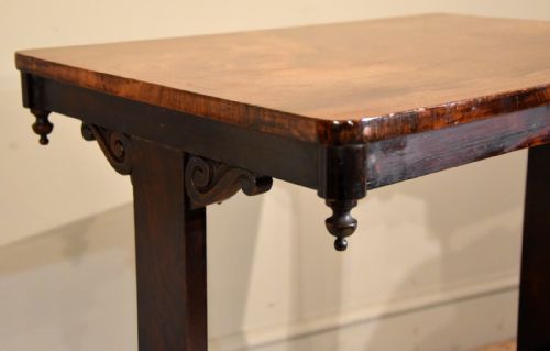 SMALL REGENCY ROSEWOOD OCCASIONAL SIDE TABLE - ADDITIONAL PHOTO 3