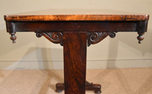 SMALL REGENCY ROSEWOOD OCCASIONAL SIDE TABLE - ADDITIONAL PHOTO 6