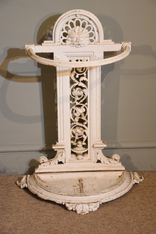 cast iron stick stand stamped railway society - CATEGORY: ANTIQUE MISCELLANEOUS - DATED 19TH CENTURY