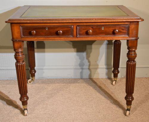 william iv mahogany small writing table - CATEGORY: ANTIQUE TABLES - DATED 19TH CENTURY