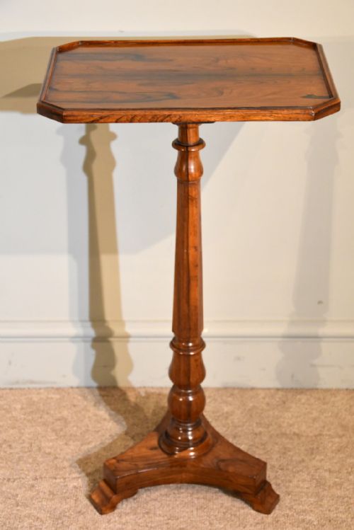 william iv rosewood tripod table - CATEGORY: ANTIQUE TABLES - DATED 19TH CENTURY