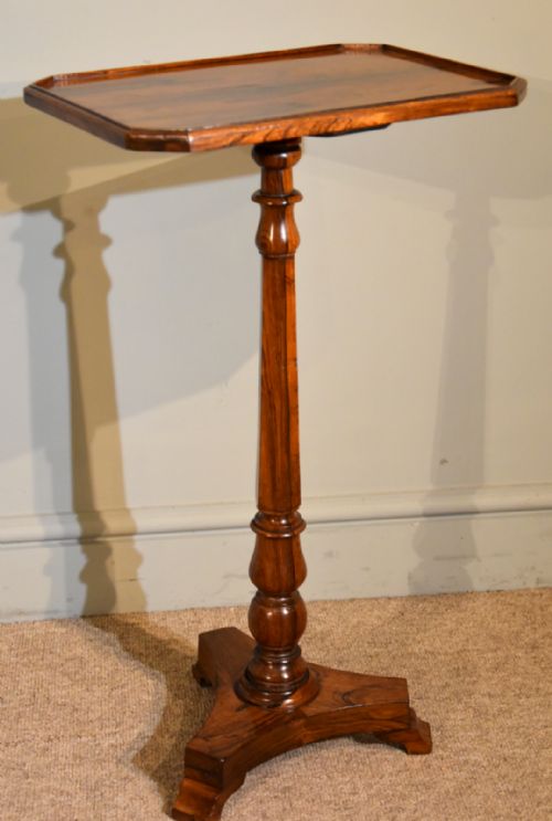 WILLIAM IV ROSEWOOD TRIPOD TABLE - ADDITIONAL PHOTO 3