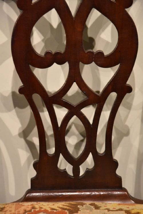 TEN MID 18TH CENTURY CHIPPENDALE DINING CHAIRS - ADDITIONAL PHOTO 11