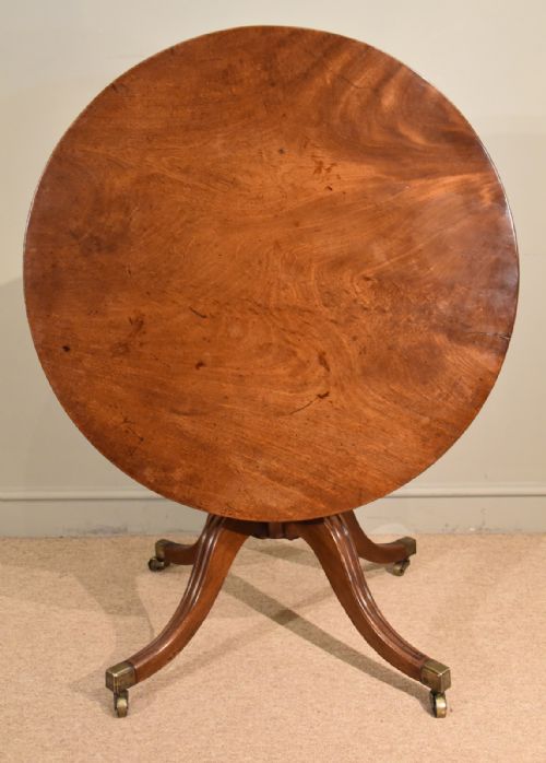 regency mahogany supper table - CATEGORY: ANTIQUE TABLES - DATED REGENCY