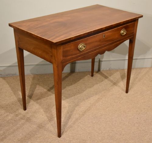 LATE 18TH CENTURY MAHOGANY SIDE TABLE - ADDITIONAL PHOTO 4