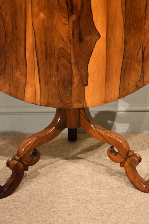 REGENCY ROSEWOOD BREAKFAST TABLE - ADDITIONAL PHOTO 1