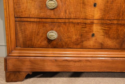 LATE 19TH CENTURY FRENCH MARBLE COMMODE CHEST - ADDITIONAL PHOTO 6