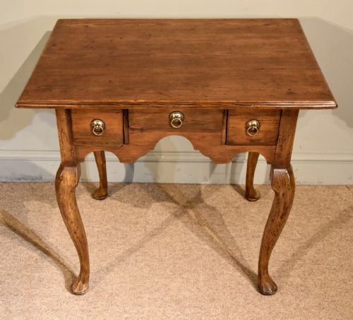 QUEEN ANNE PINE LOWBOY - ADDITIONAL PHOTO 1