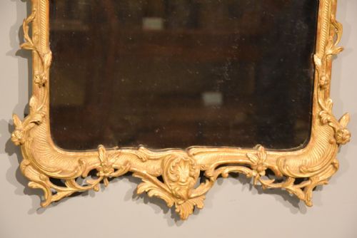 18TH CENTURY GILTWOOD ITALIAN MIRROR - ADDITIONAL PHOTO 2