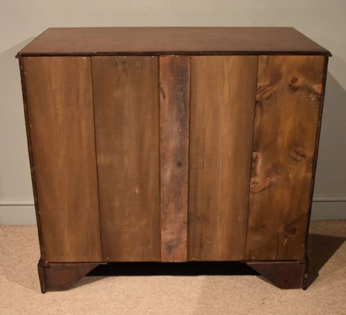 PAIR GEORGE III MAHOGANY CHEST OF DRAWERS - ADDITIONAL PHOTO 6