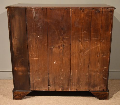 PAIR GEORGE III MAHOGANY CHEST OF DRAWERS - ADDITIONAL PHOTO 10