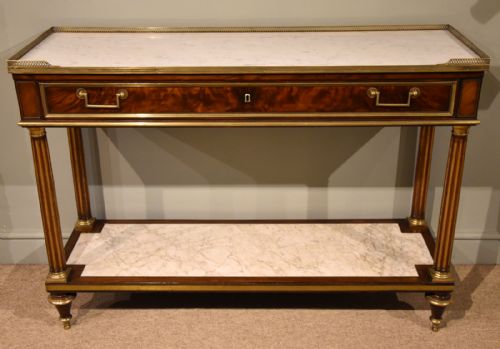 french 19th century console table - CATEGORY: ANTIQUE TABLES - DATED 19TH CENTURY