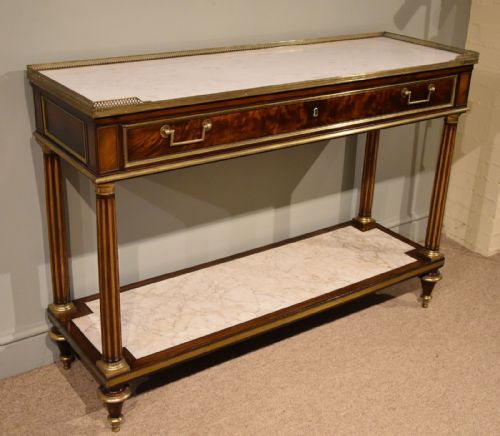 FRENCH 19TH CENTURY CONSOLE TABLE - ADDITIONAL PHOTO 2