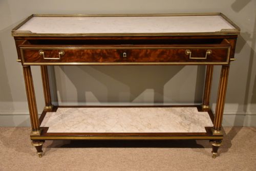 FRENCH 19TH CENTURY CONSOLE TABLE - ADDITIONAL PHOTO 6