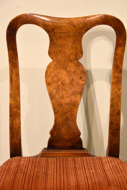 WALNUT QUEEN ANNE STYLE CHILDS CHAIR - ADDITIONAL PHOTO 3