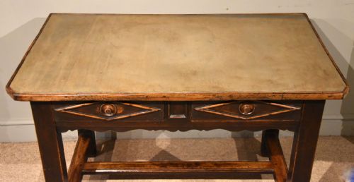 19TH CENTURY PROVENCAL PREP SERVER TABLE PINE - ADDITIONAL PHOTO 4