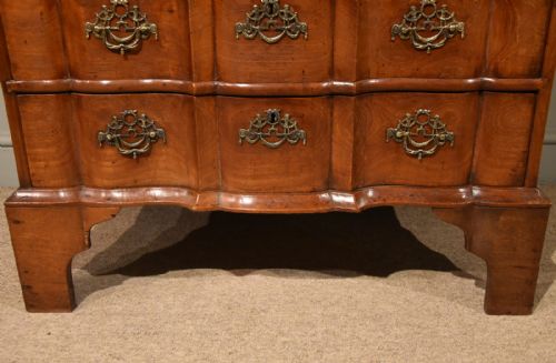 18TH CENTURY DUTCH CHESTNUT COMMODE CHEST OF DRAWERS - ADDITIONAL PHOTO 6