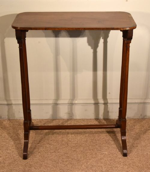 regency mahogany side table - CATEGORY: ANTIQUE TABLES - DATED REGENCY