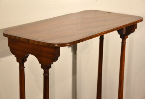 REGENCY MAHOGANY SIDE TABLE - ADDITIONAL PHOTO 3