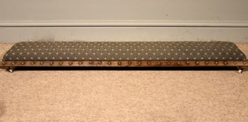 FENDER STOOL MAHOGANY 19TH CENTURY - ADDITIONAL PHOTO 1