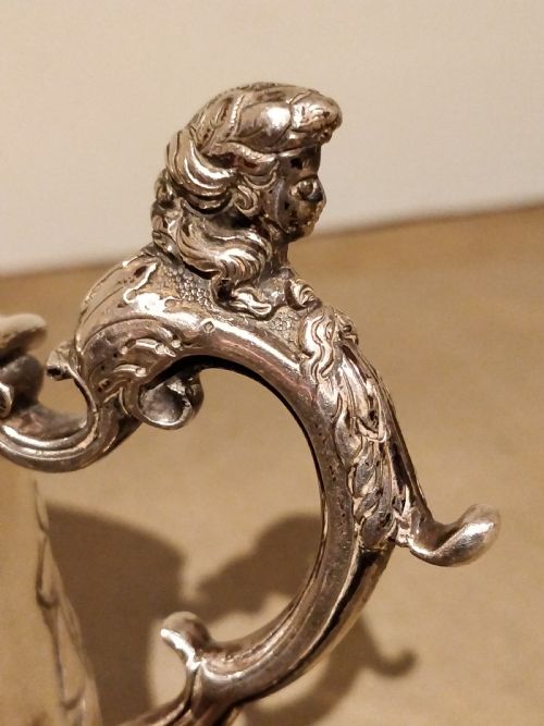 SUPERB HUGUENOT STYLE CREAM JUG - ADDITIONAL PHOTO 2
