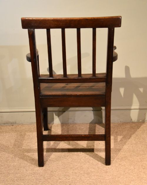COUNTRY OAK VERNACULAR ARMCHAIR - ADDITIONAL PHOTO 3