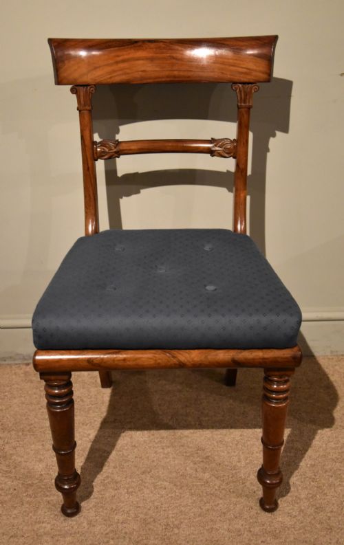 SET OF SIX WILLIAM IV DINING CHAIRS - ADDITIONAL PHOTO 1