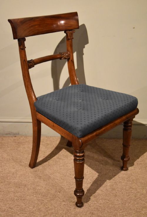 SET OF SIX WILLIAM IV DINING CHAIRS - ADDITIONAL PHOTO 2