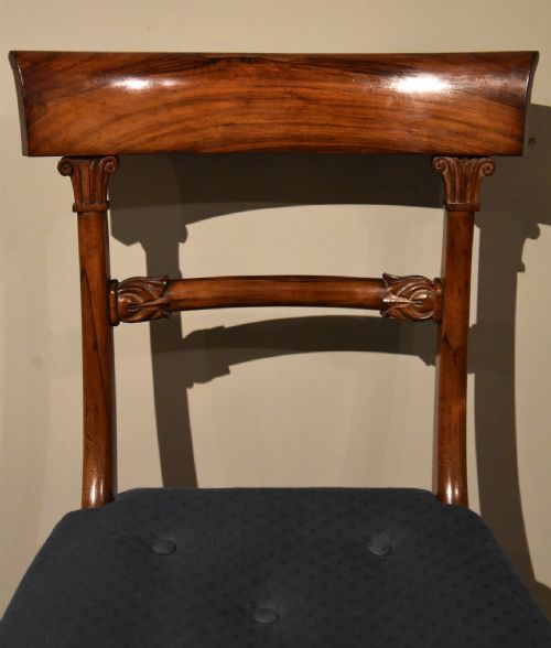 SET OF SIX WILLIAM IV DINING CHAIRS - ADDITIONAL PHOTO 5