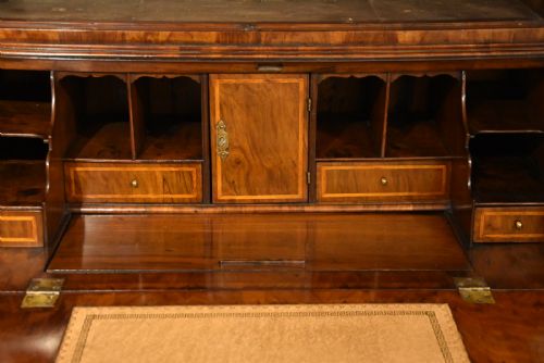 GEORGE I WALNUT BUREAU BOOKCASE - ADDITIONAL PHOTO 5