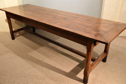19TH CENTURY FRENCH CHERRY WOOD FARMHOUSE TABLE - ADDITIONAL PHOTO 5
