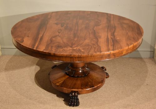 19TH CENTURY ROSEWOOD BREAKFAST TABLE - ADDITIONAL PHOTO 3