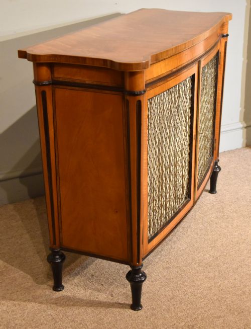 GEORGE III SATINWOOD CHIFFONIER SIDE CABINET - ADDITIONAL PHOTO 2