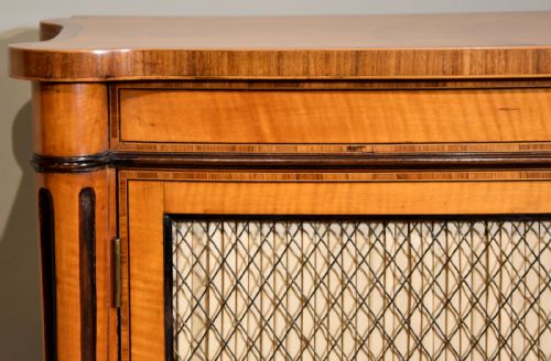 GEORGE III SATINWOOD CHIFFONIER SIDE CABINET - ADDITIONAL PHOTO 6